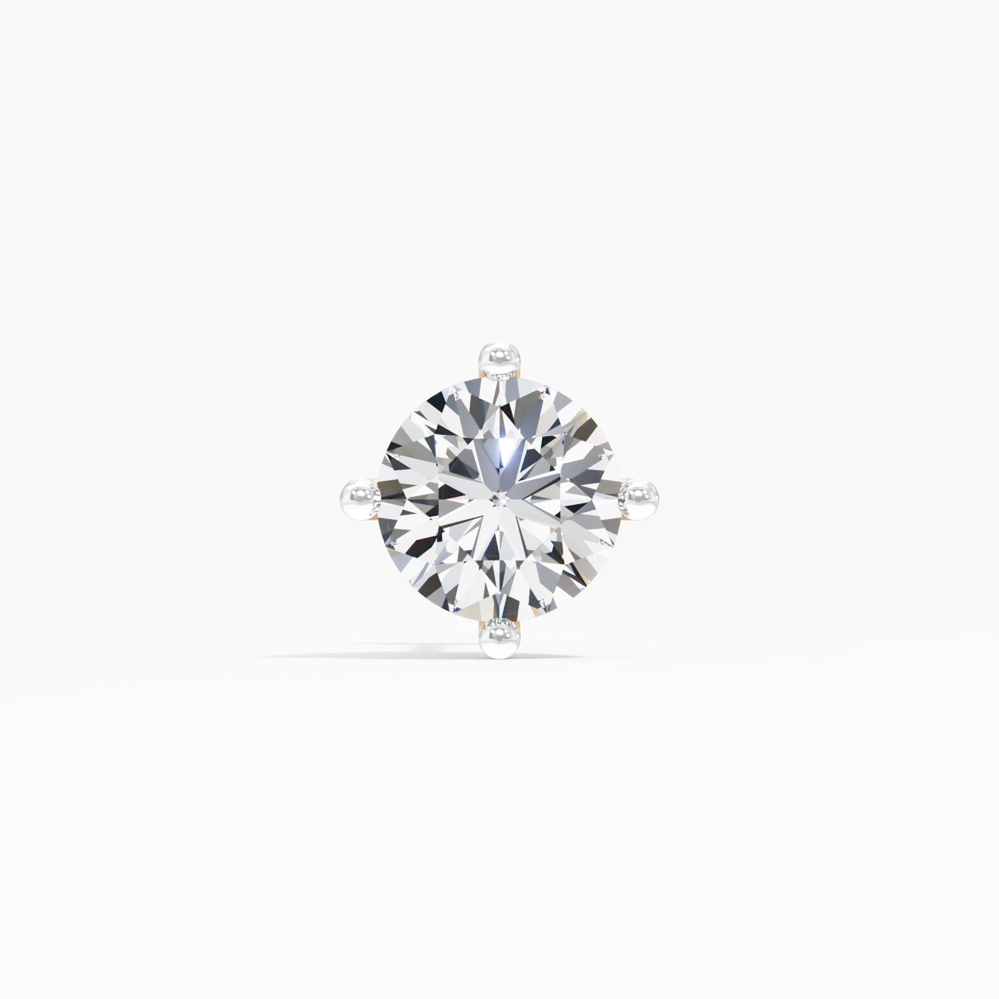 The Essential Solitaire Nosepin in 9KT Yellow Gold (Diamond Quality: FG-VVS VS)