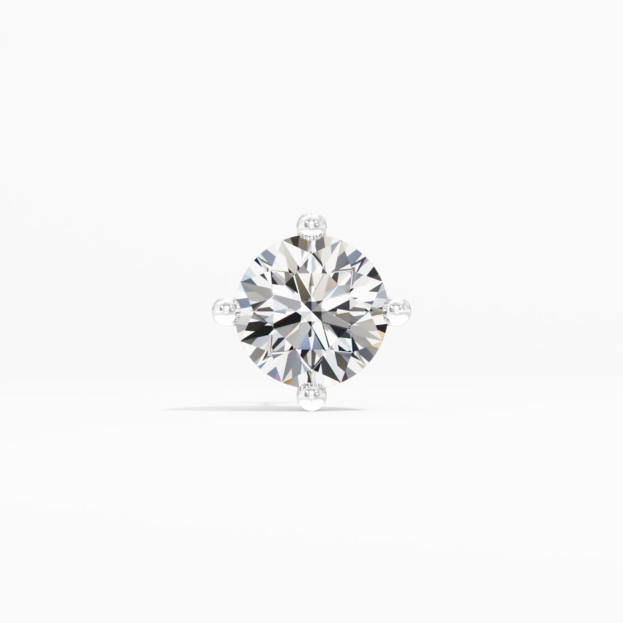 Eternal Vow Solitaire Nosepin in 9KT Yellow Gold (Diamond Quality: FG-VVS VS)