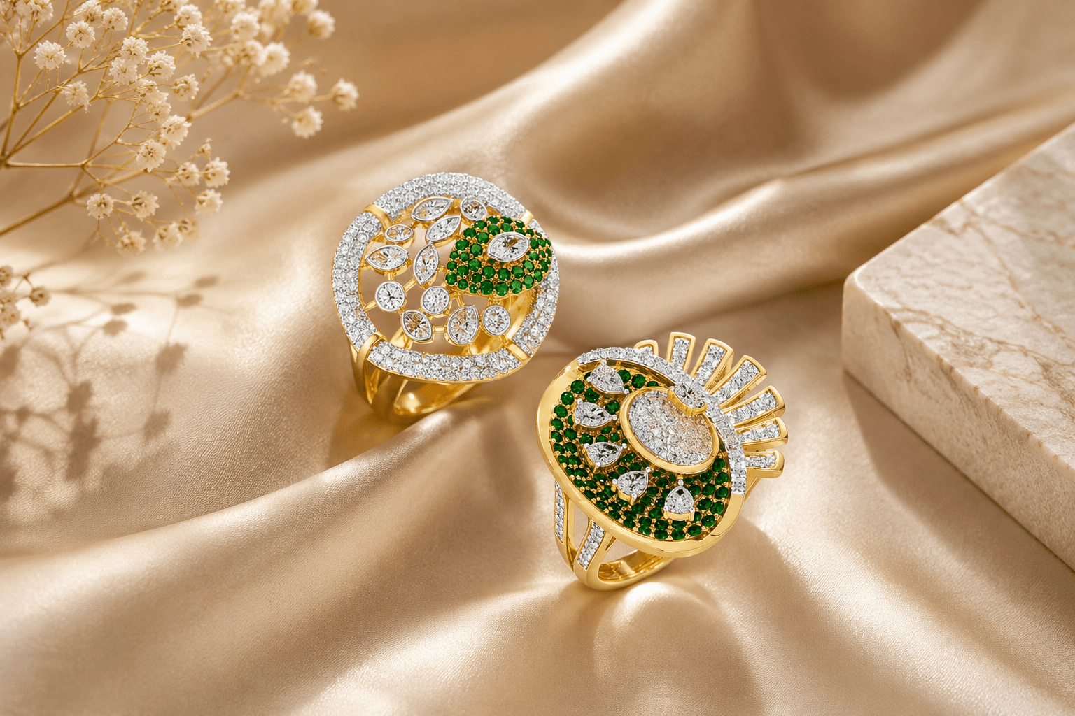 How to Style a Cocktail Ring for Weddings, Parties & Special Occasions | Kohira Diamonds